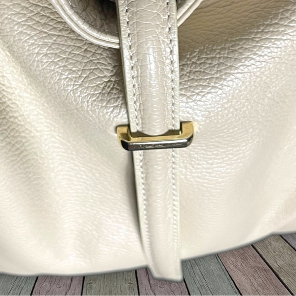 Tano Leather Italian Satchel Shoulder Bag - Picture 5 of 14